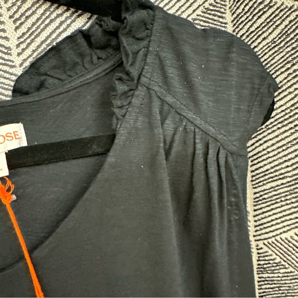 Knox Rose  2 Women's Knit Tank Tops - Knox Rose Black  And White Size M - Picture 3 of 12